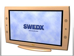 DEMO SWEDX 40 Full-HD LCD-TV. Beech Wood. 006