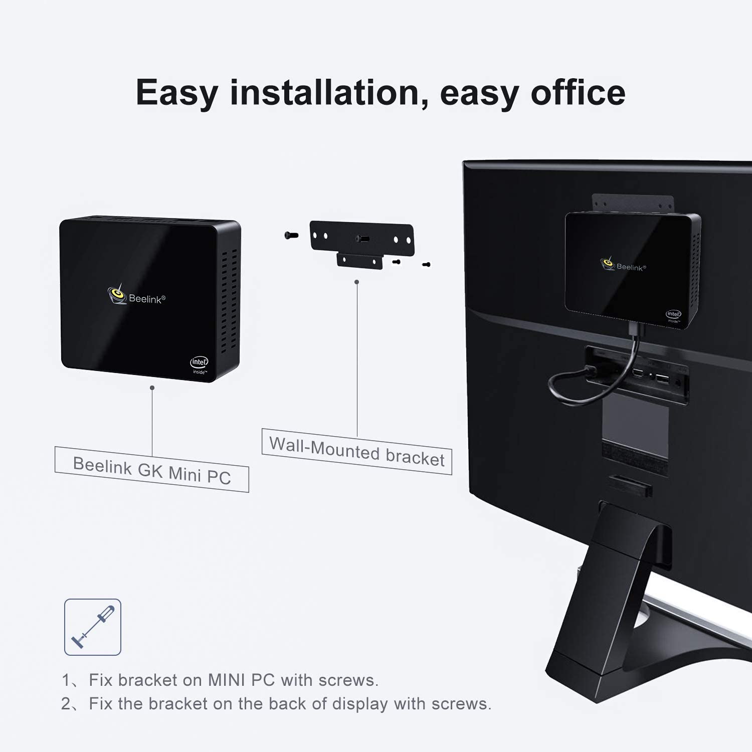 SWEDX Windows Mini-PC J4125 8GB/128GB / 2x4K/60Hz