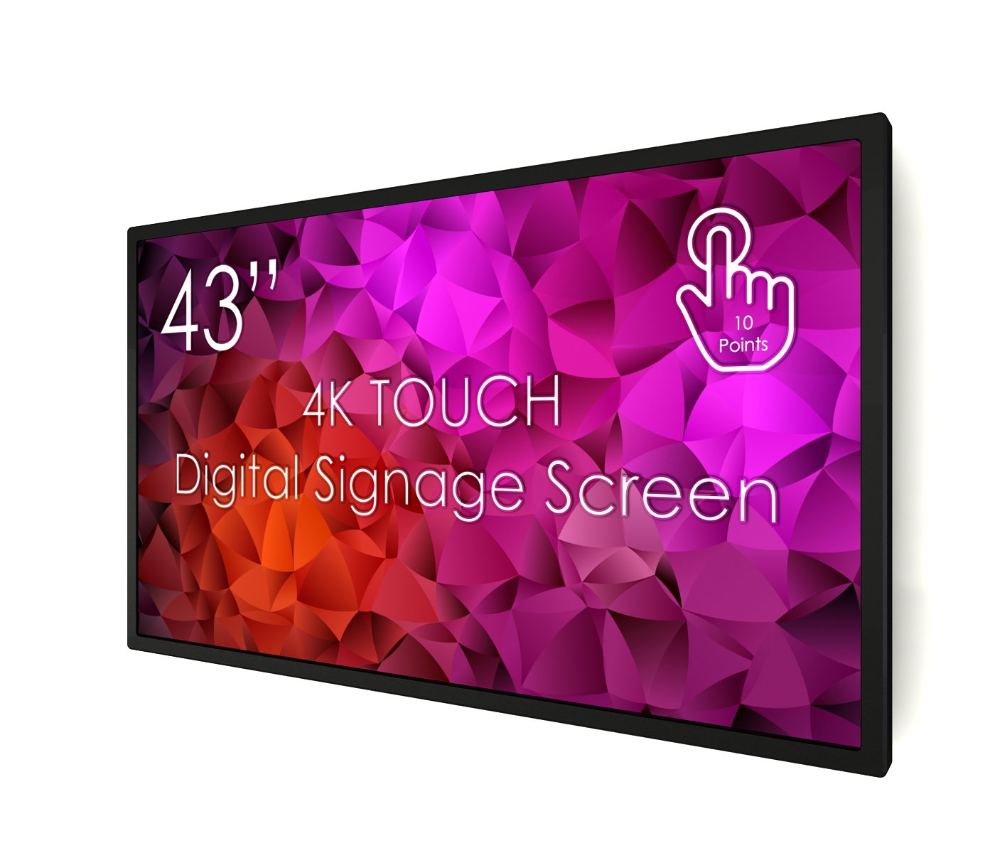 SWEDX 43\" Touch Digital Signage screen / 4K in 4K out