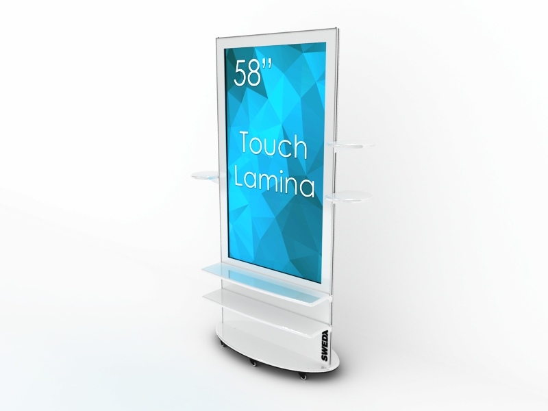 SWEDX Touch Lamina 58\" - 4K in 4K out - White