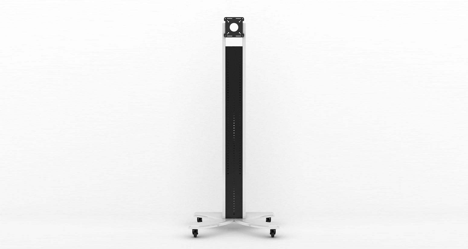 Swedx Stand with Wheels. 124 cm. Vesa 100x100