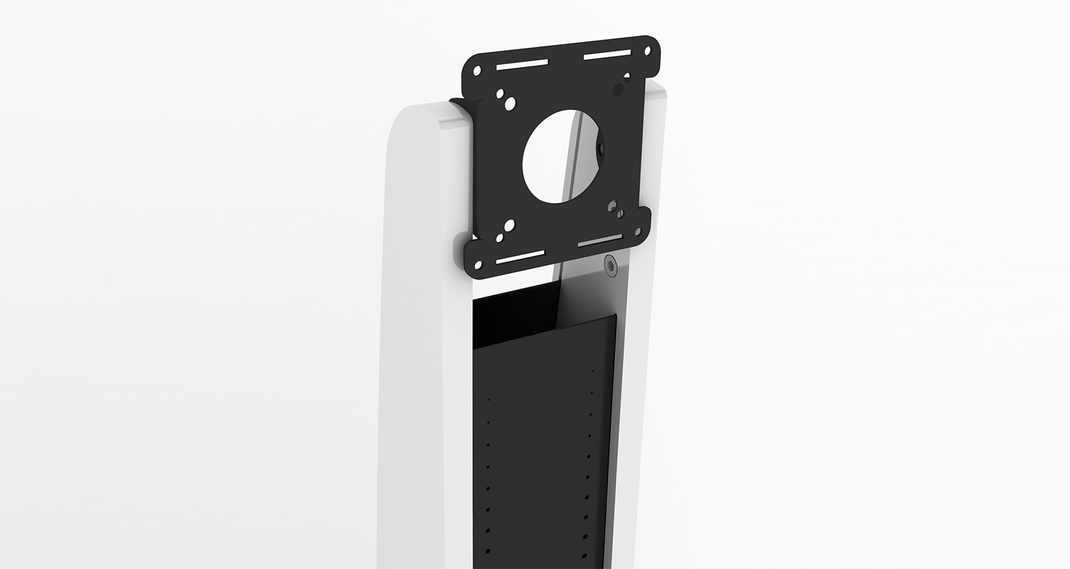 Swedx Stand with Wheels. 124 cm. Vesa 100x100