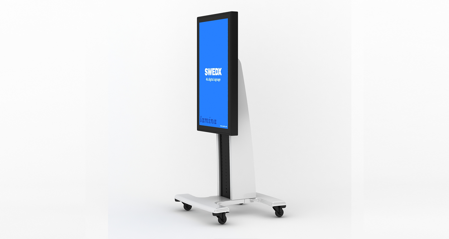 Swedx Stand with Wheels. 75 cm. Vesa 100x100