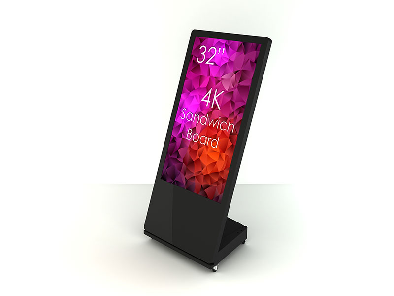SWEDX 32\" Sandwich Board Black / 4K in 4K out